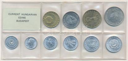 1983. 2f-20Ft (10xklf) érmés forgalmi sor fóliatokban T:1 Adamo FO16