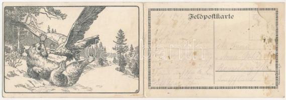 Korps Hofmann-Marsch von Leopold Wertheim / Első világháborús osztrák-magyar katonai oroszellenes pr...