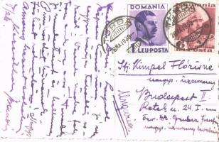 1939 Torda, Turda; lakás belső / villa interior. photo