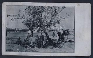 Argentinian military camp (Metal-card)