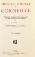 Maurice Rat: Théatre complet de Corneille. I-III. köt. Paris, én., Garnier Fréres. Francia nyelven. ...