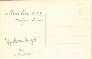 1933 Mezőtúr, Gyurkovics leányok. photo