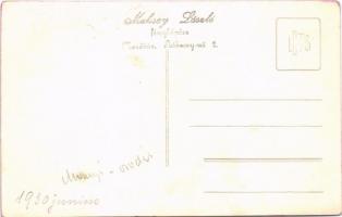 1930 Mezőtúr, óvodások csoportképe. Maksay László fényképész, photo  (Rb)