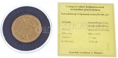 DN "A magyar címer kialakulásának történelme pénzérméken - Luxemburgi Zsigmond aranyforint&quot...