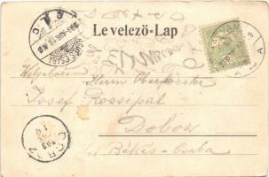 1903 Hatvan, Pályaudvar, vasútállomás (EB)