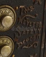 Mini széf. The keyless safety deposit fém páncélszekrény, kódos 15x11x10 cm,