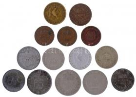 1915KB 10f Ni + 1910KB 10f Fe + 20f Fe + 1926. 20f Cu-Ni + 50f Cu-Ni + 1927. 10f Cu-Ni + 1935-1936. ...