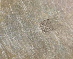 6 db ezüst (Ag) emlékkanál zománc berakással (Berlin, Chur, Bad Wiessee, Insel Mainau, Bad Dahme, Dü...