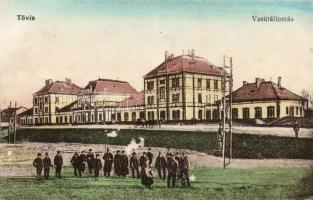 Tövis railway station