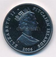 Pitcairn-szigetek 2006. 1$ Cu-Ni "II. Erzsébet 80. születésnapja" T:1,1- fo.
Pitcairn Isl...