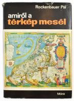 Rockenbauer Pál: Amiről a térkép mesél. Bp., 1974, Móra. Második, bővített, átdolgozott kiadás. Kiadói egészvászon-kötés, kiadói kissé szakadt papír védőborítóban.