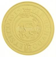 DN "Magyar aranypénzek utánveretben - Bethlen Gábor aranyforint 1614" aranyozott Ag emléké...