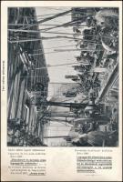 cca 1905 Kunz Antal Első Morva Vízvezeték és Szivattyúépítő Intézet prospektusa, nagyon gazdag képan...