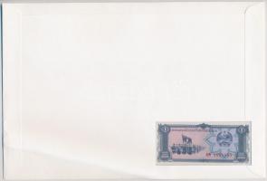 Laosz 1979. 1K felbélyegzett borítékban, bélyegzéssel T:I Lao 1979. 1 Kip in envelope with stamp and...