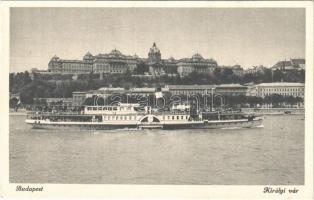 Budapest I. Királyi vár, SZENT GELLÉRT gőzüzemű oldalkerekes személyhajó