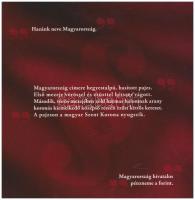 2012. 5Ft-200Ft (6xklf) elsőnapi veret, forgalmi sor dísztokban "Magyarország Alaptörvénye"...