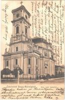 1905 Nagykároly, Carei; Római katolikus templom / church