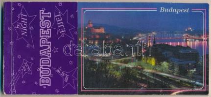 Budapest éjjel - modern képeslapfüzet 12 képeslappal