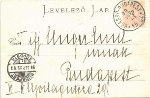 1899 (Vorläufer) Szilágysomlyó, Simleu Silvaniei; Páskuj-féle Malomerdő mulató / restaurant + "...