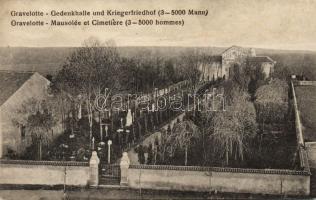 Gravelotte wartime cemetery