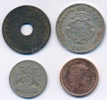 Vegyes: Brit Nyugat-Afrika 1952. 1/2p + Costa Rica 1965. 50c + 1972. Trinidad és Tobago 1972. 25c + ...