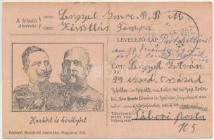 1915 Hazáért és Királyért! Ferenc József és II. Vilmos császár / Viribus Unitis propaganda, Franz Jospeh and Wilhelm II. (fa)