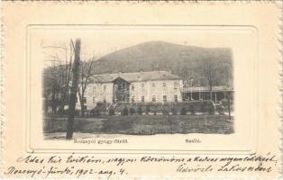 1902 Rozsnyó, Roznava; gyógyfürdő, szálló. Pauchli Nándor 697. / spa hotel