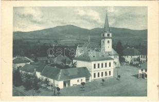 Németpróna, Nemecké Právno, Nitrianske Pravno; Római katolikus népiskola, templom, üzlet. Sylvester Stein. kiadása / school, church, shop (Rb)