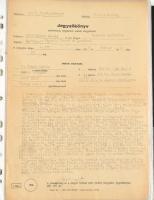 1890-1971 Bírósági okiratok és marhalevelek okmánybélyegekkel, bélyegzésekkel, összesen 94 db okmány...