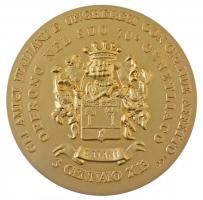 Varga Imre (1923-) 2013. "Franco Marco Isidoro Cajani születésének 70. évfordulójára" aran...