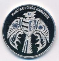 DN "Magyar-Török Háborúk / Egri csillagok 1552" ezüstözött Cu-Ni emlékérem (38,61mm) T:PP