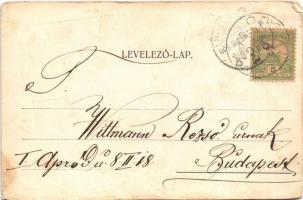 1905 Ócsa, Kossuth tér, üzlet, Községháza, Római katolikus templom, Református templom, Vasútállomás...