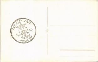 Kolozsvár, Cluj; + "1940 Kolozsvár visszatért" So. Stpl