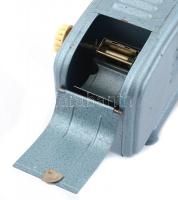 E. Film Lemez retró diavetítő, nem kipróbált, kis kopásnyomokkal, eredeti dobozában + 16 db diafilm ...