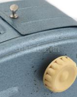 E. Film Lemez retró diavetítő, nem kipróbált, kis kopásnyomokkal, eredeti dobozában + 16 db diafilm ...