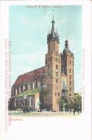 Kraków, Krakau, Krakkó; Kosciol N. Maryi panny / church