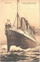 1913 Imperator, Grösster Dampfer der Welt Hamburg-Amerika Linie