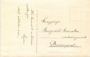 1917 Első világháborús osztrák-magyar gőzmozdony (Strimtura Klause és Viseul között) a Borsa-­Priszl...