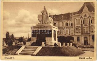 1938 Nagykőrös, Hősök szobra, emlékmű (EK)