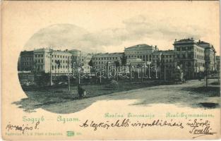 1904 Zagreb, Zágráb; Realna Gimnazija / grammar school (EK)