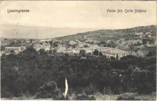 1908 Veli Losinj, Lussingrande; Parco Arc. Carlo Stefano / park (EK)