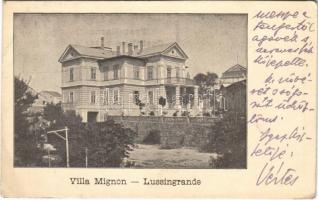 1908 Veli Losinj, Lussingrande; Villa Mignon (EK)