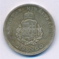 1936. 2P Ag "Liszt Ferenc" T:2 patina Adamo P7.3