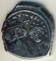 Bizánc II.Konstans(641-668) + IV.Konstantin(668-685) Hexagram Ag T:2-/3+ gyenge veret R!