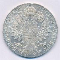 Ausztria 1780SF Tallér Ag "Mária Terézia" utánveret T:1- patina Austria 1780SF Thaler Ag &...
