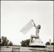 cca 1984 Északi szél várható, Menesdorfer Lajos (1941-2005) budapesti fotóművész hagyatékából, 7 db ...