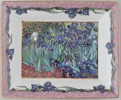 Goebel - Vincent Van Gogh porcelán tálka. Limitált széria (Artis Orbis). Levonóképes, jelzett, hibátlan. 19,5x16 cm