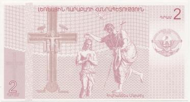 Arcah / Hegyi-Karabah 2004. 2D T:I 
Artsakh / Nagorno-Karabakh 2004. 2 Dram C:UNC 
Krause 901