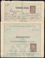 1880-1920 Illetékbélyegek és okmánybélyegek a világ minden tájáról, összesen 114 db, A/4-es berakóla...