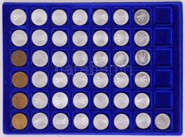 1946-1995. 2f-200Ft, tartalmas, összesen 350 darabból álló, szinte teljes magyar Forint-Fillér gyűjt...